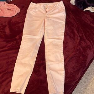 Pink old navy rockstar super skinny jeans. Women’s sizer 6